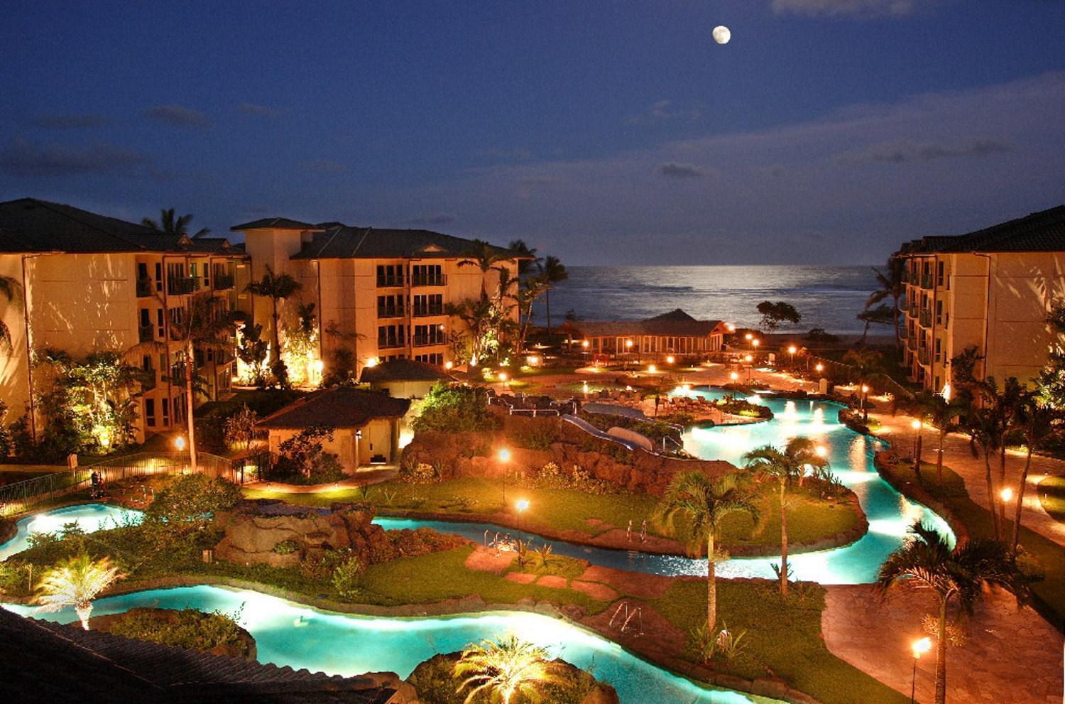 Waipouli Beach Resort Beautiful Luxury Ground Level Garden View Ac Pool! Kapa'a Bagian luar foto